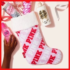 Victoria's Secret Pink Stockings Christmas